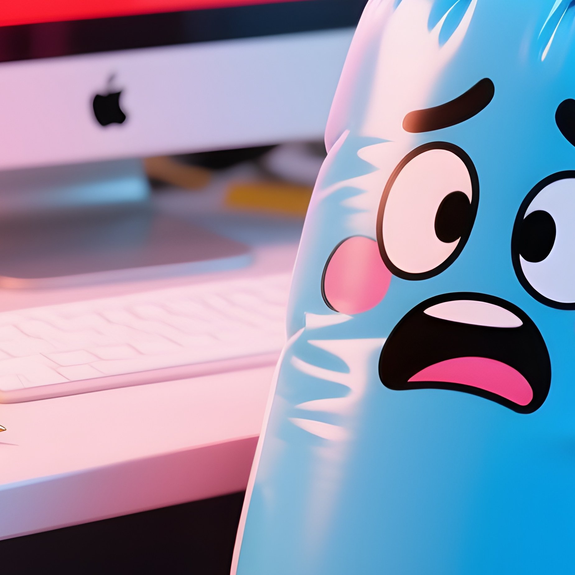 Desktop Punching Bag Email Annoyance - Full Resolution Quality Preview