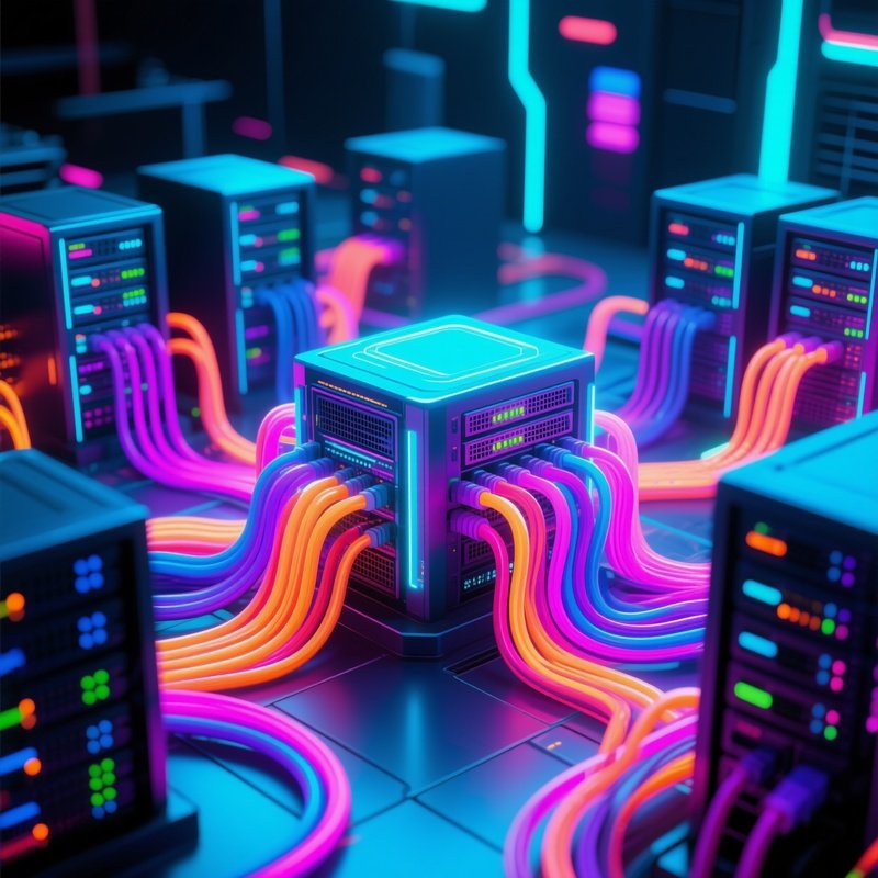 Digital Art Office Network Hub