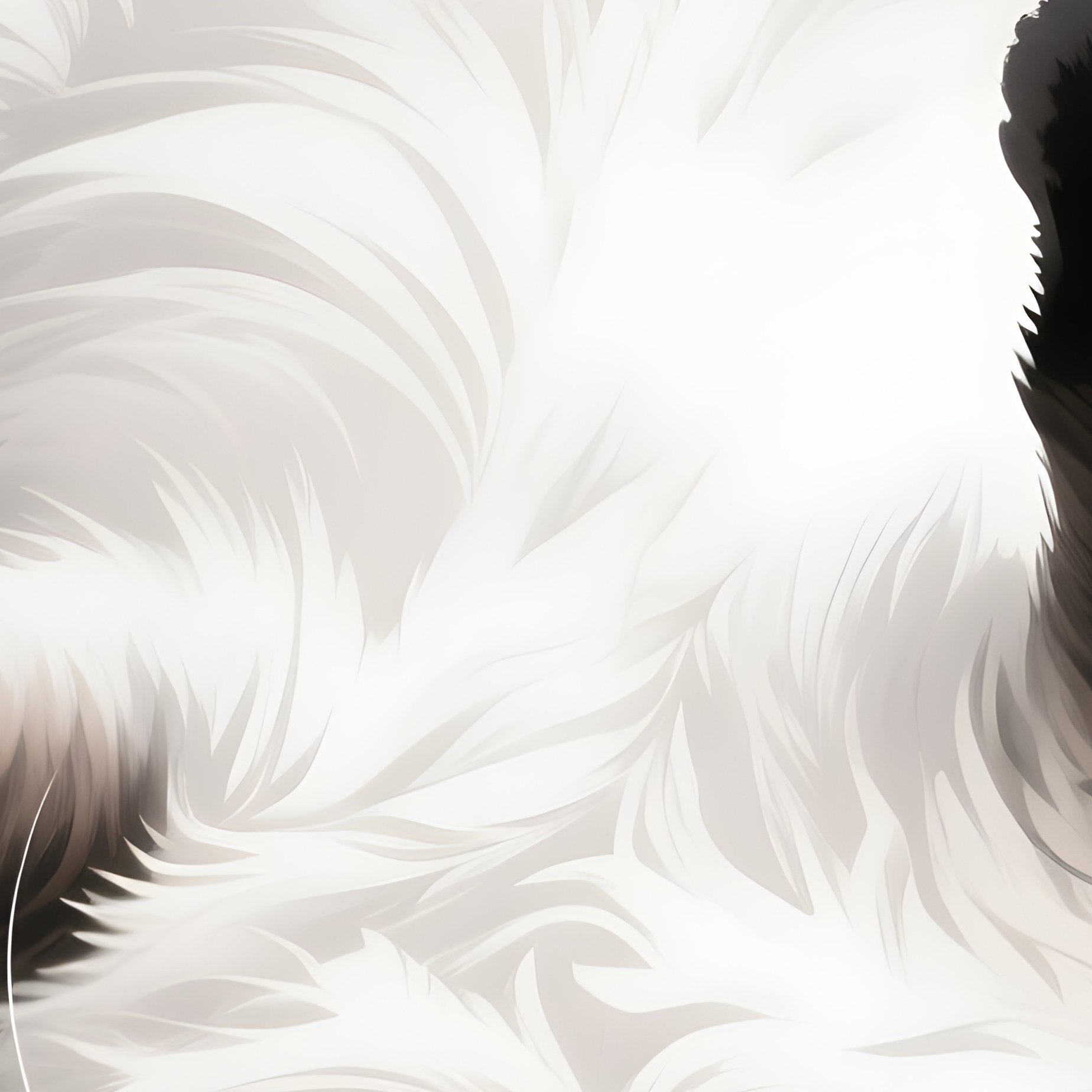 Digital-Art-Persian-Cat-Upside-Down - Full Resolution Quality Preview