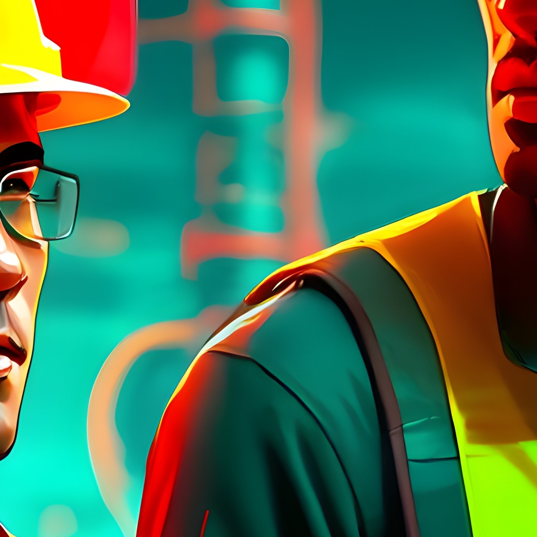 Digital Artist Engineers Inspecting Site - Full Resolution Quality Preview