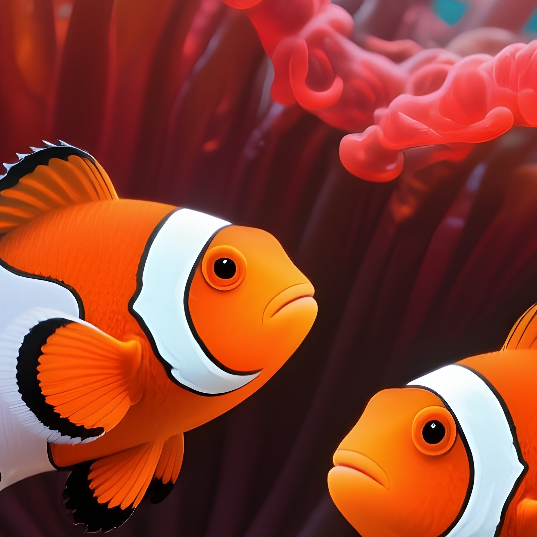 Digital Clownfish Underwater Protection - Full Resolution Quality Preview