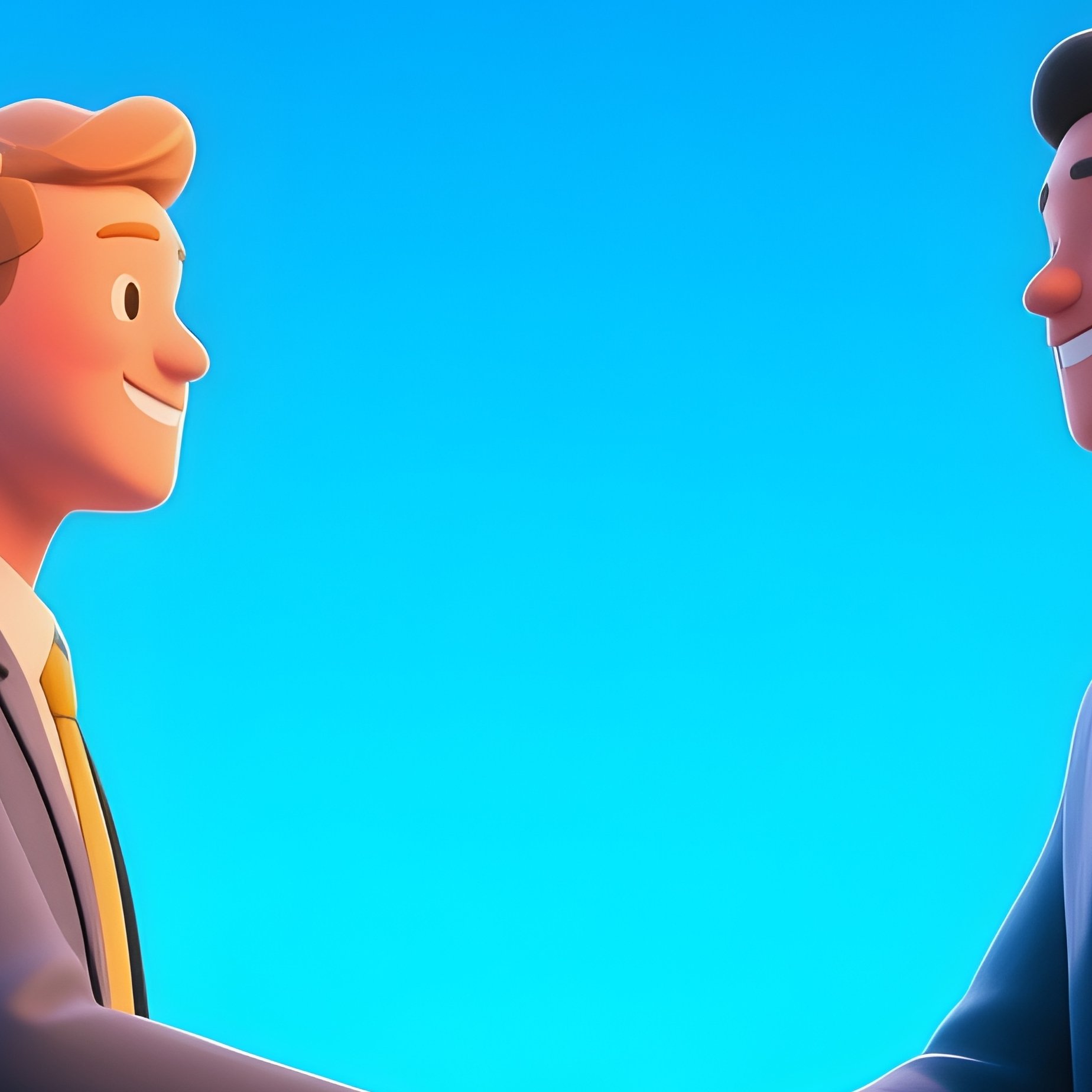 Digital Group Handshake Success - Full Resolution Quality Preview