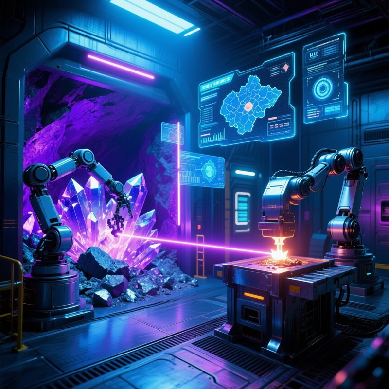 Digital Metalworking And Mining Future Scene