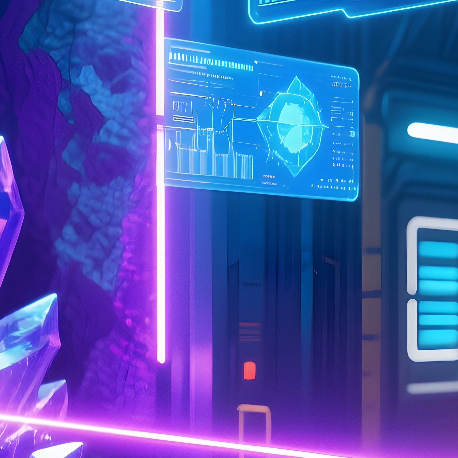 Digital Metalworking And Mining Future Scene - Full Resolution Quality Preview