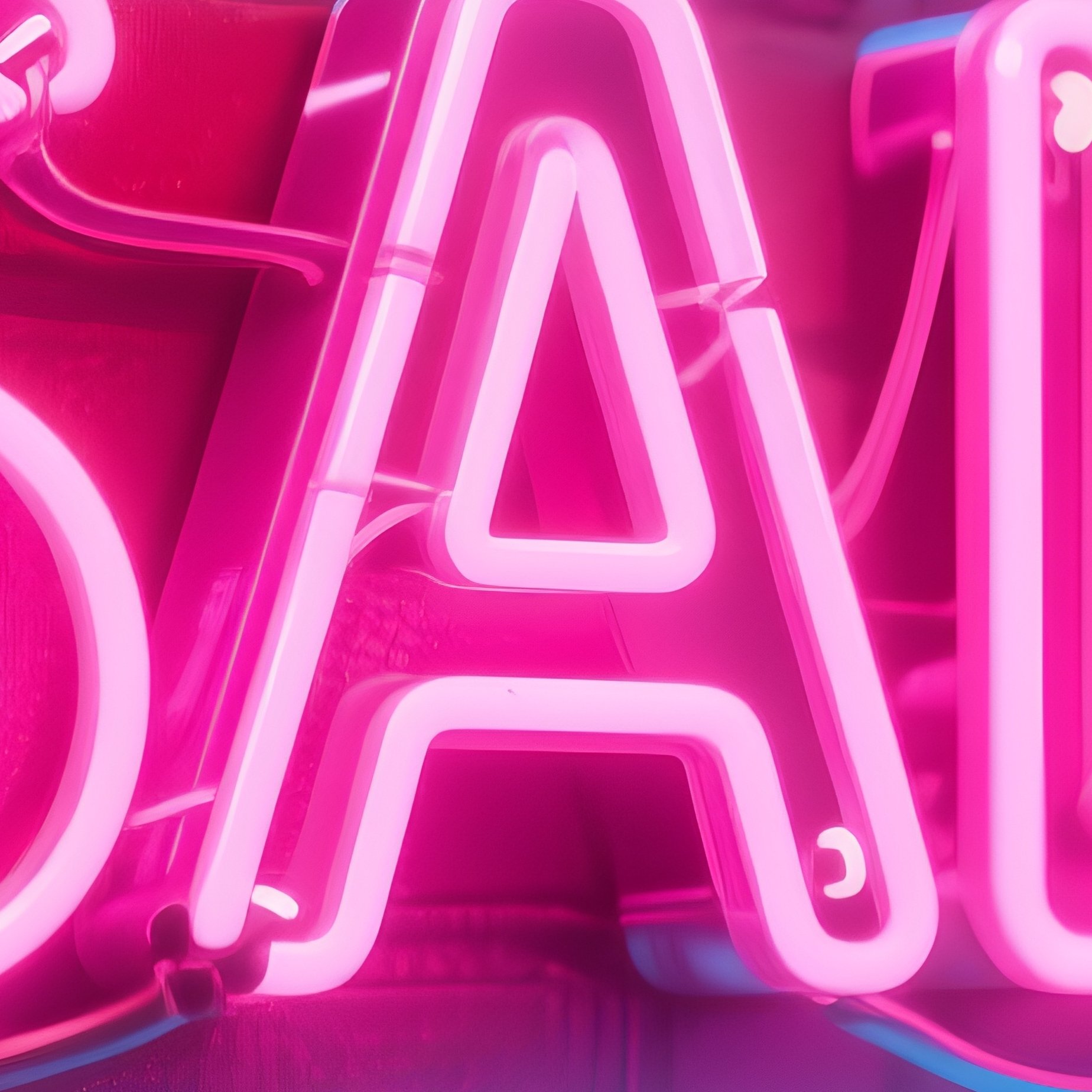Digital Neon Sale Sign - Full Resolution Quality Preview