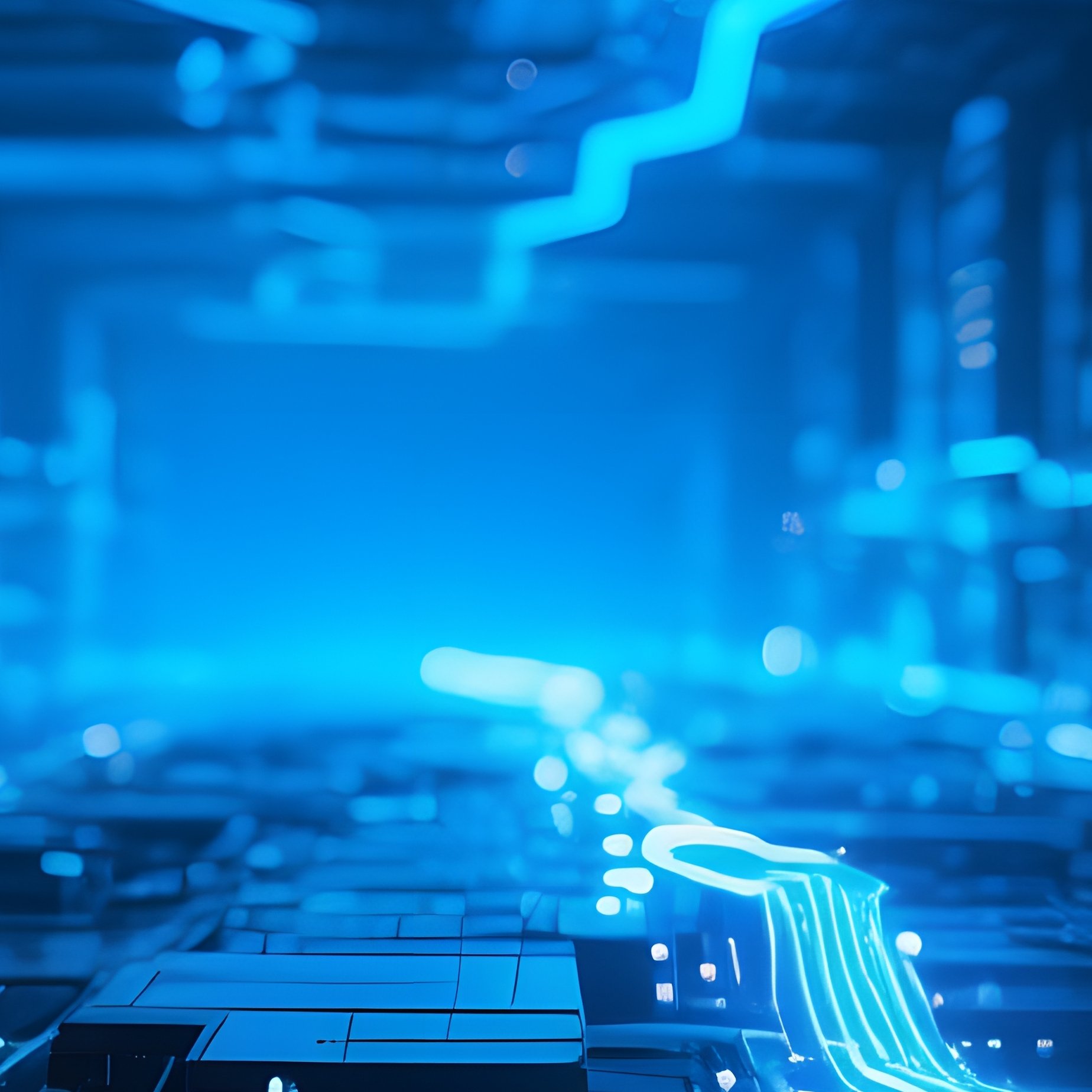 Digital Network Or Data Stream Digital Network - Full Resolution Quality Preview