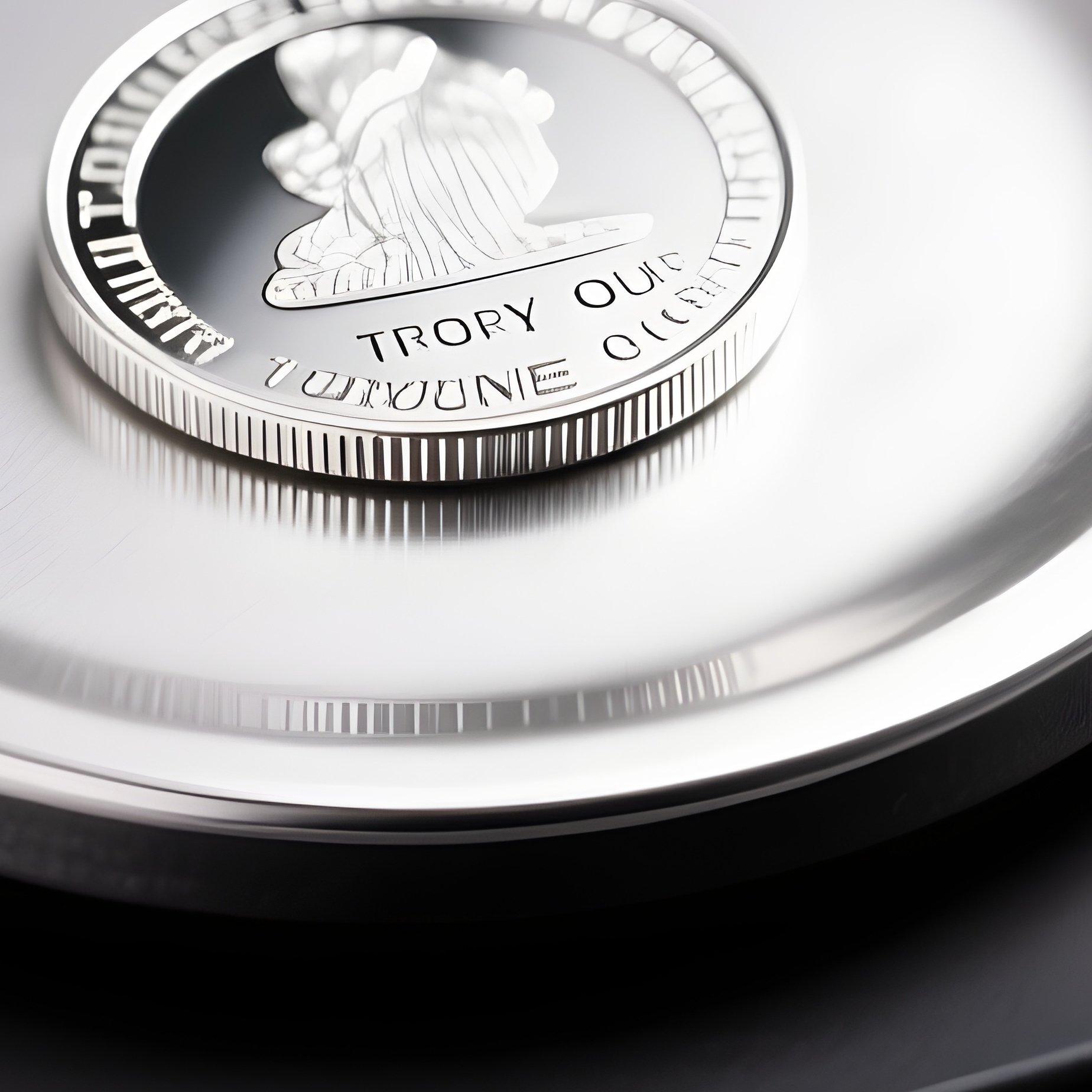 Digital Scale Showing 31 1G Silver Round - Full Resolution Quality Preview