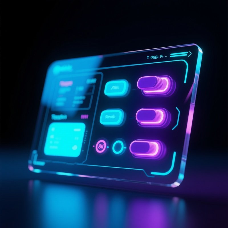 Digital Switches Toggles Virtual Interface