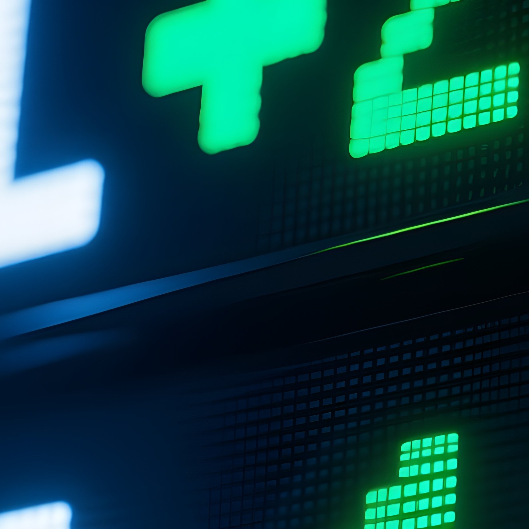 Digital Ticker Aapl Tsla Scrolling Led - Full Resolution Quality Preview