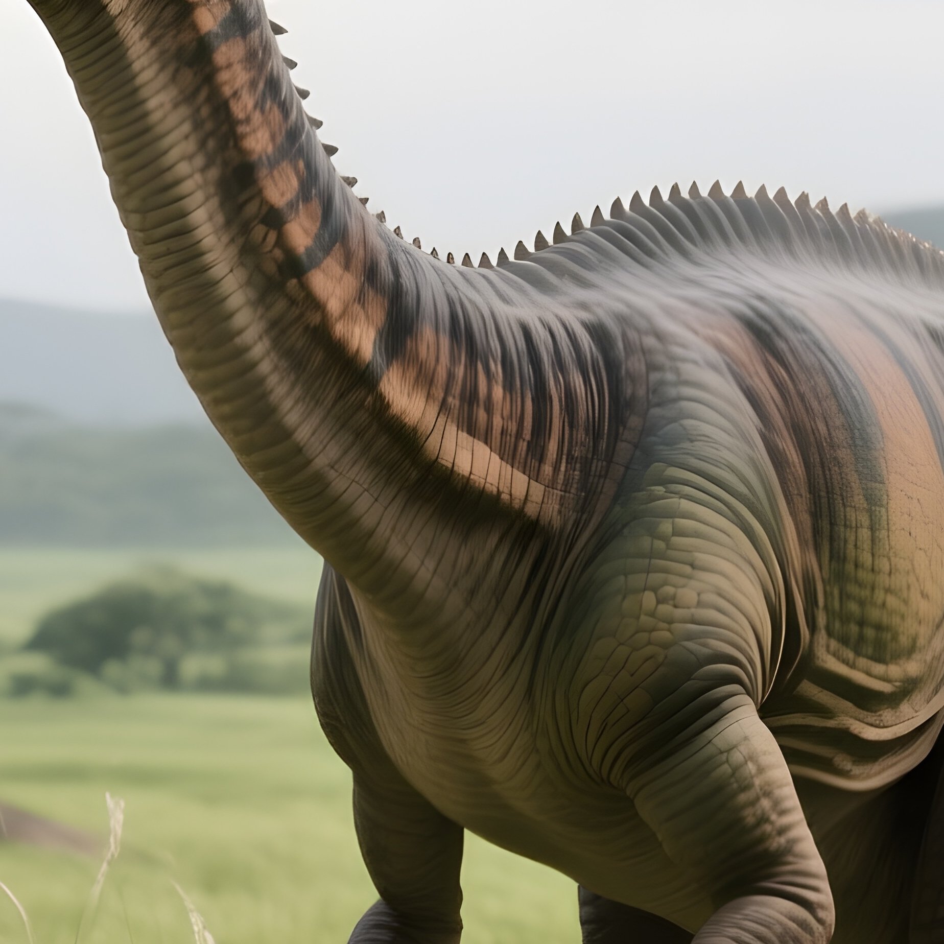 Dinosaur Dilophosaurus In Prehistoric Savannah - Full Resolution Quality Preview