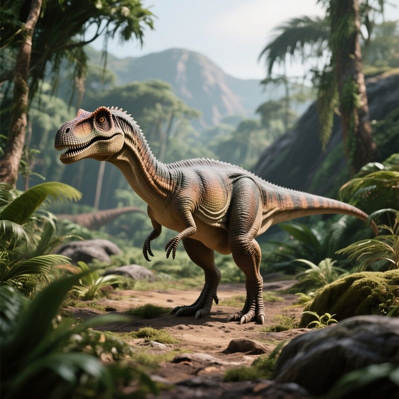 Dinosaur Dryosaurus 3D Model