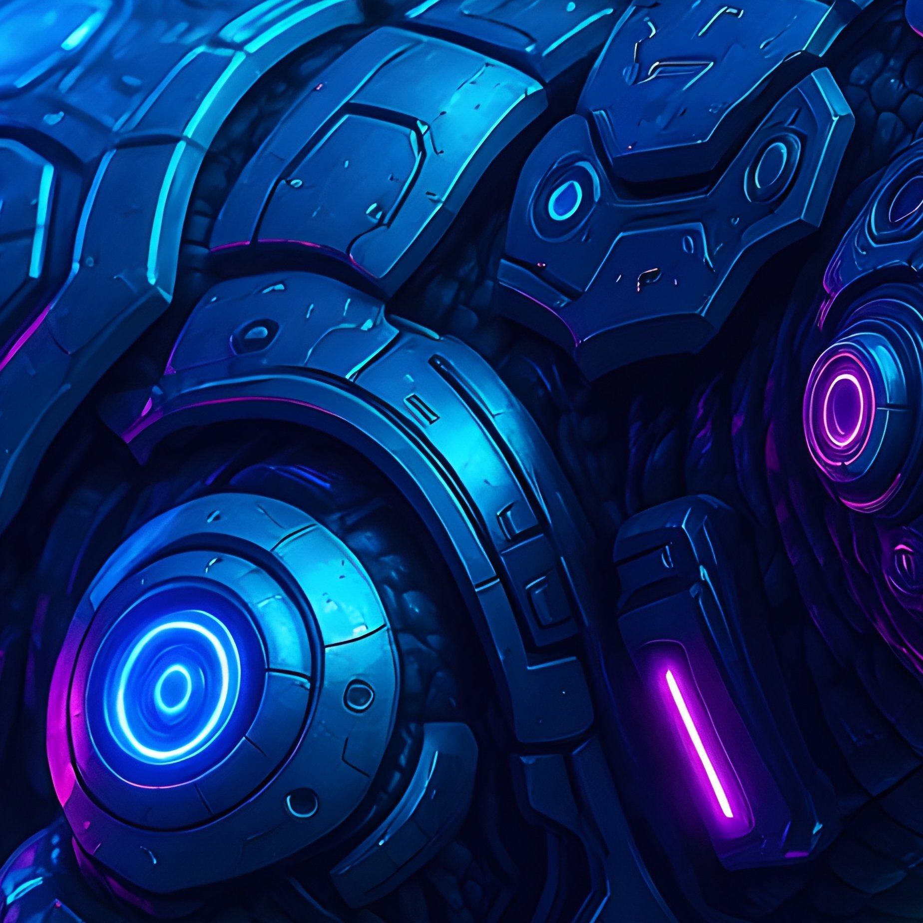 Dinosaur Euoplocephalus In Fantasy Science Fiction - Full Resolution Quality Preview