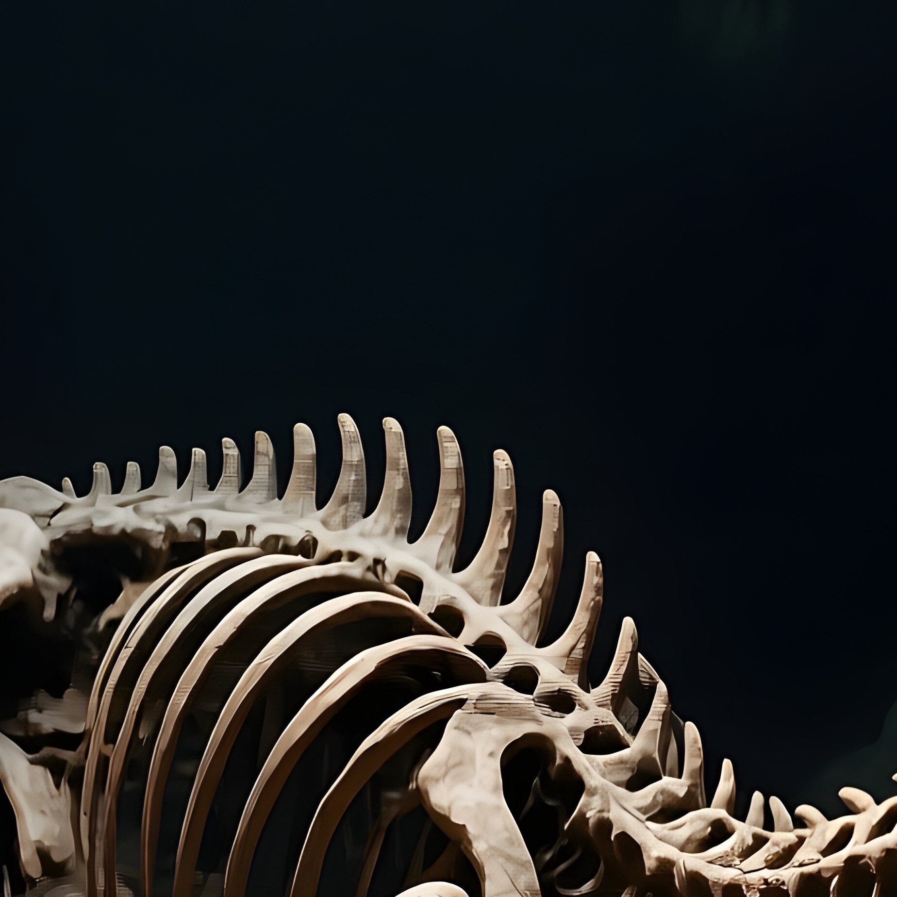 Dinosaur Utteraptor In Fossilized Cave - Full Resolution Quality Preview