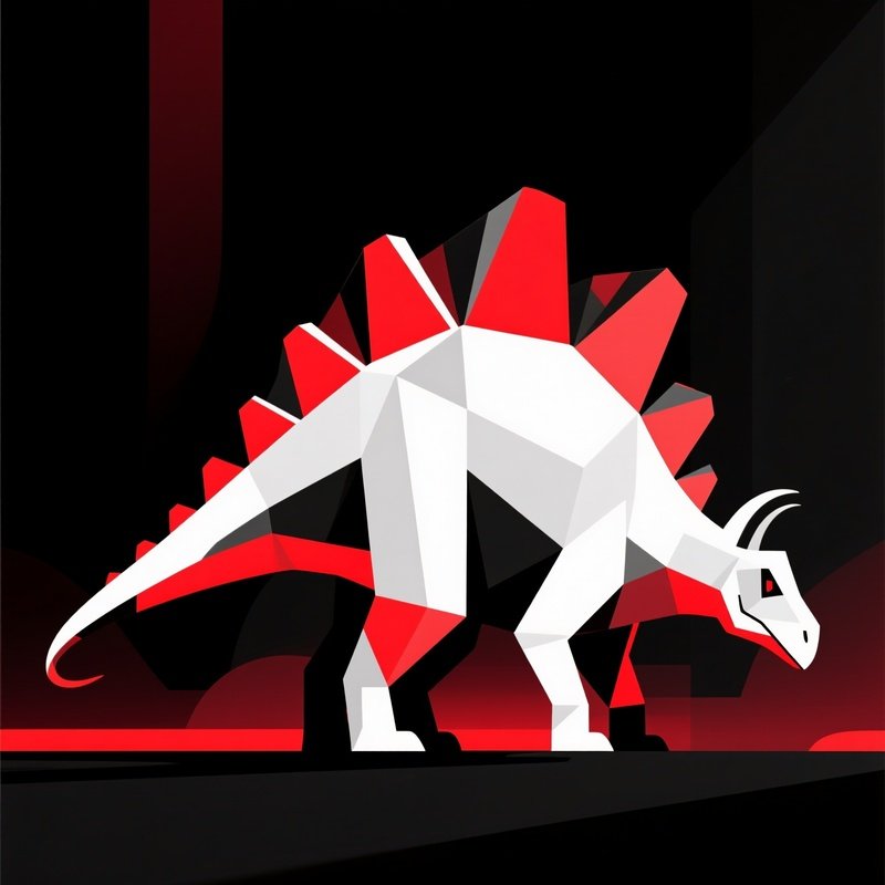 Dinosaurier_Stegosaurus_Digital_Art