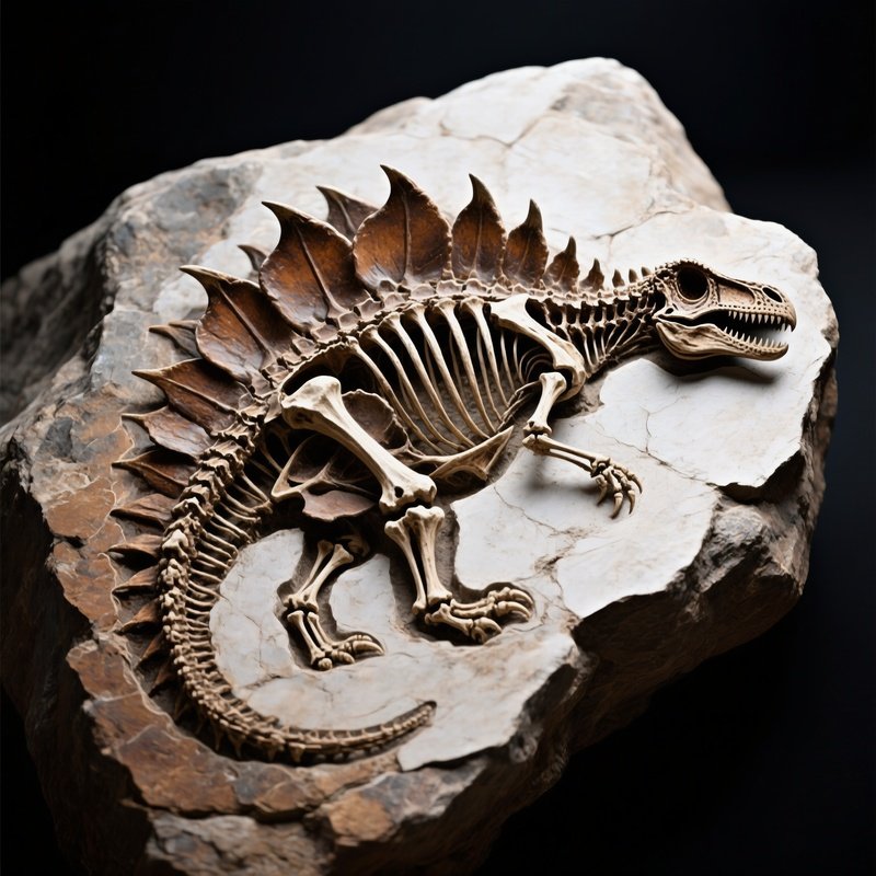 Dinosaurier_Stegosaurus_Fossil