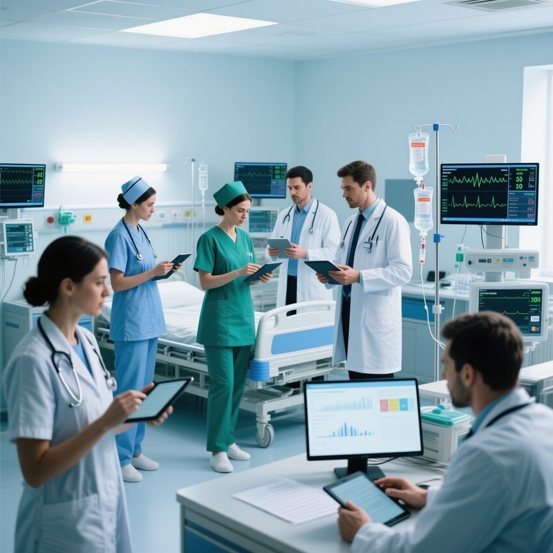 Diverse Professionals Medical Hospital