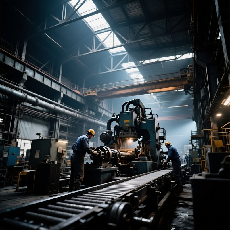 Documentary Cinematic Style Industrial Factory