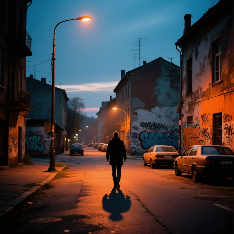 Documentary Cinematic Style Urban Scene