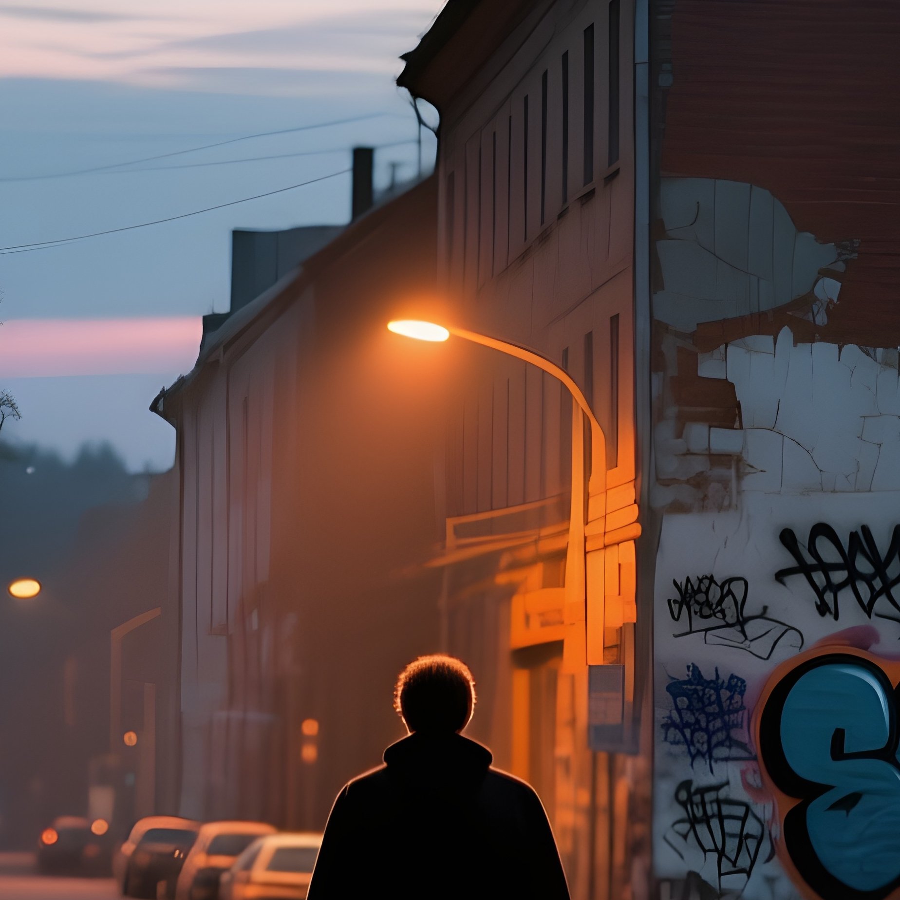 Documentary Cinematic Style Urban Scene - Full Resolution Quality Preview