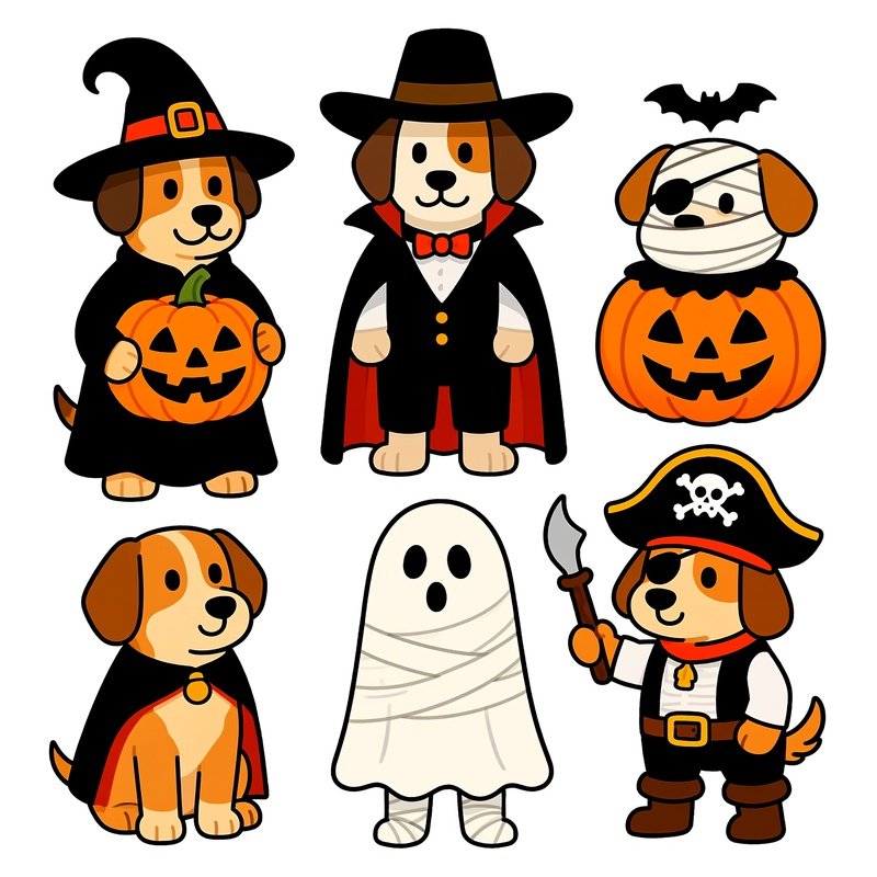 Dogs Dressed In Halloween Costumes Halloween Dogs