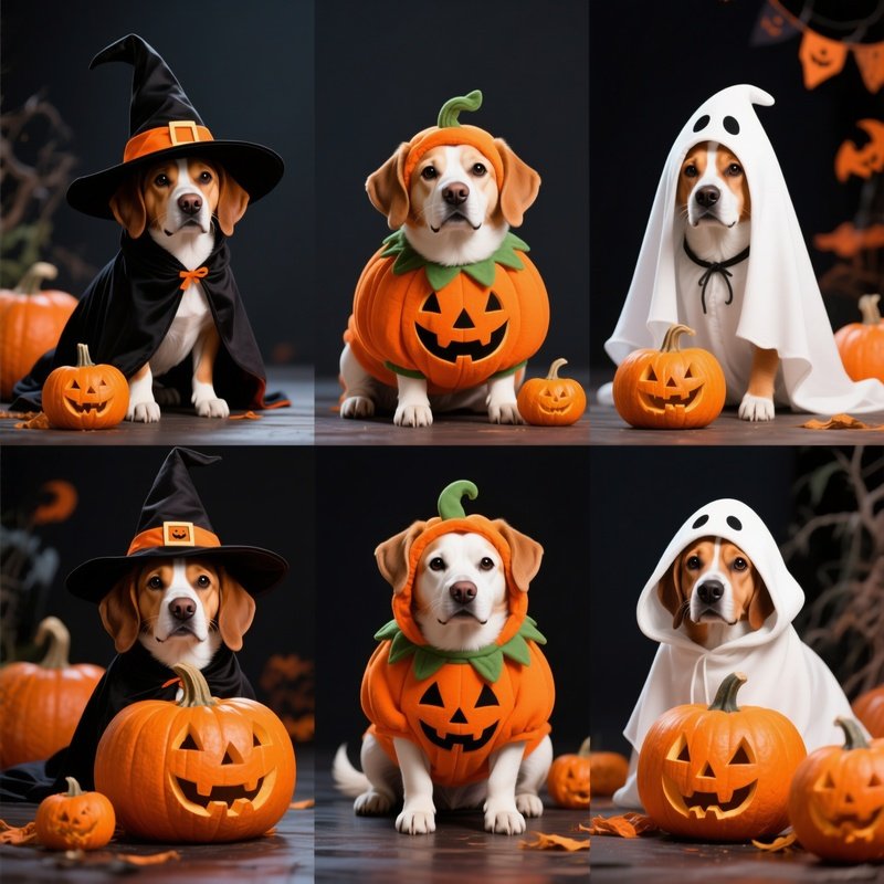 Dogs Dressed In Halloween Costumes Halloween Dogs