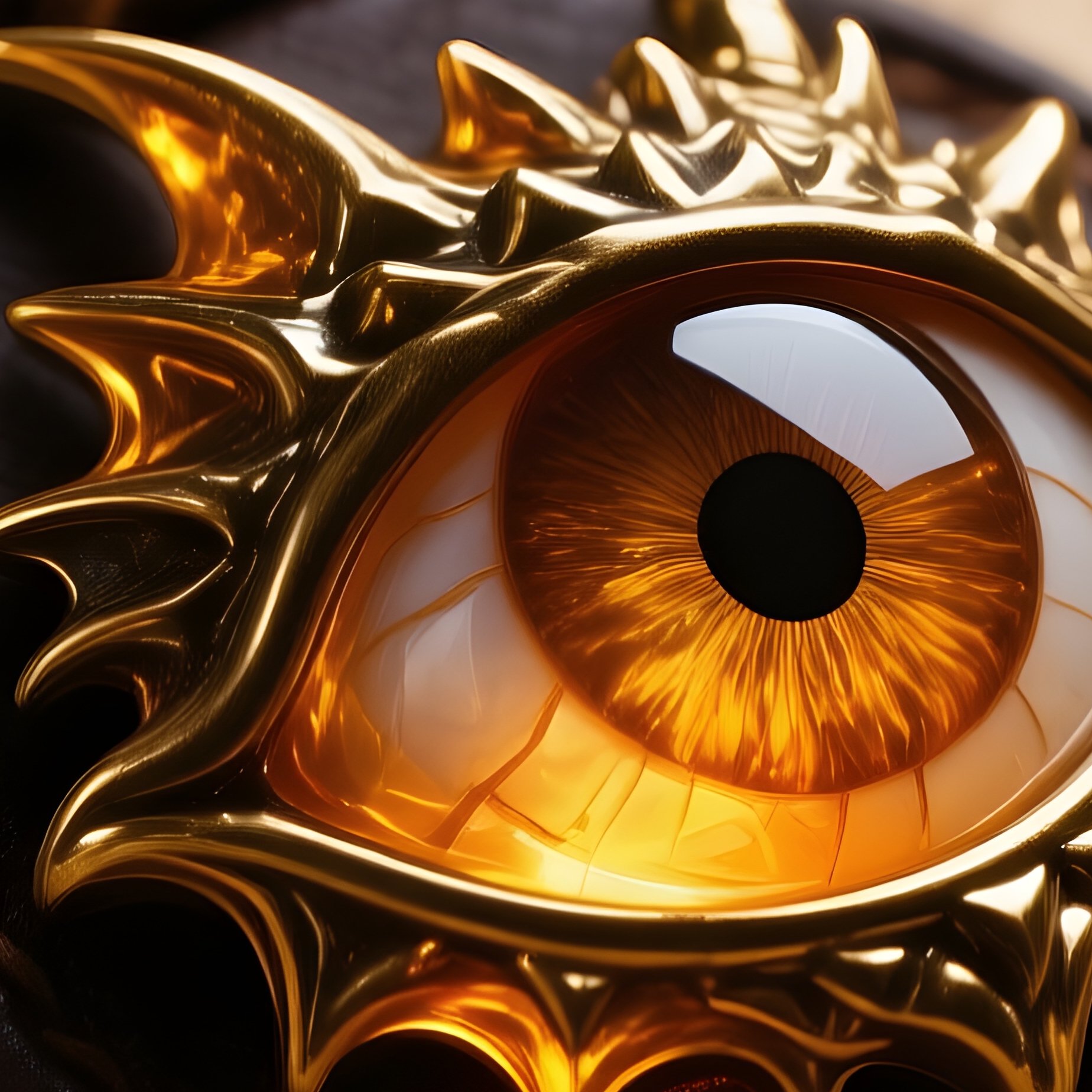 Dragon Eye Pendant On Old Map - Full Resolution Quality Preview