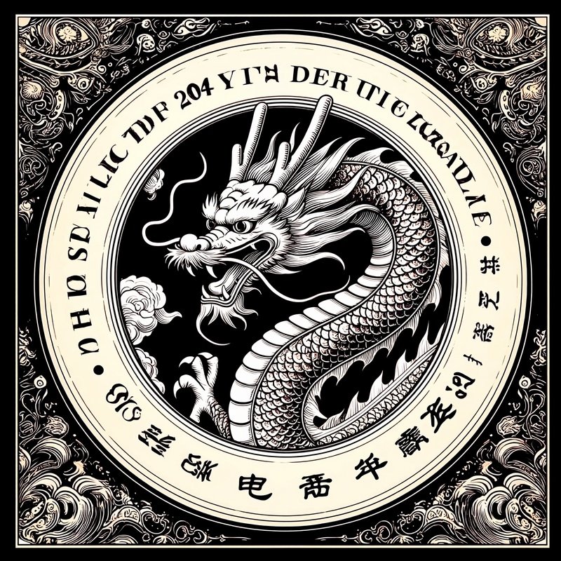 Dragon Illustration For Chinese New Year Chinese New Year Dragon