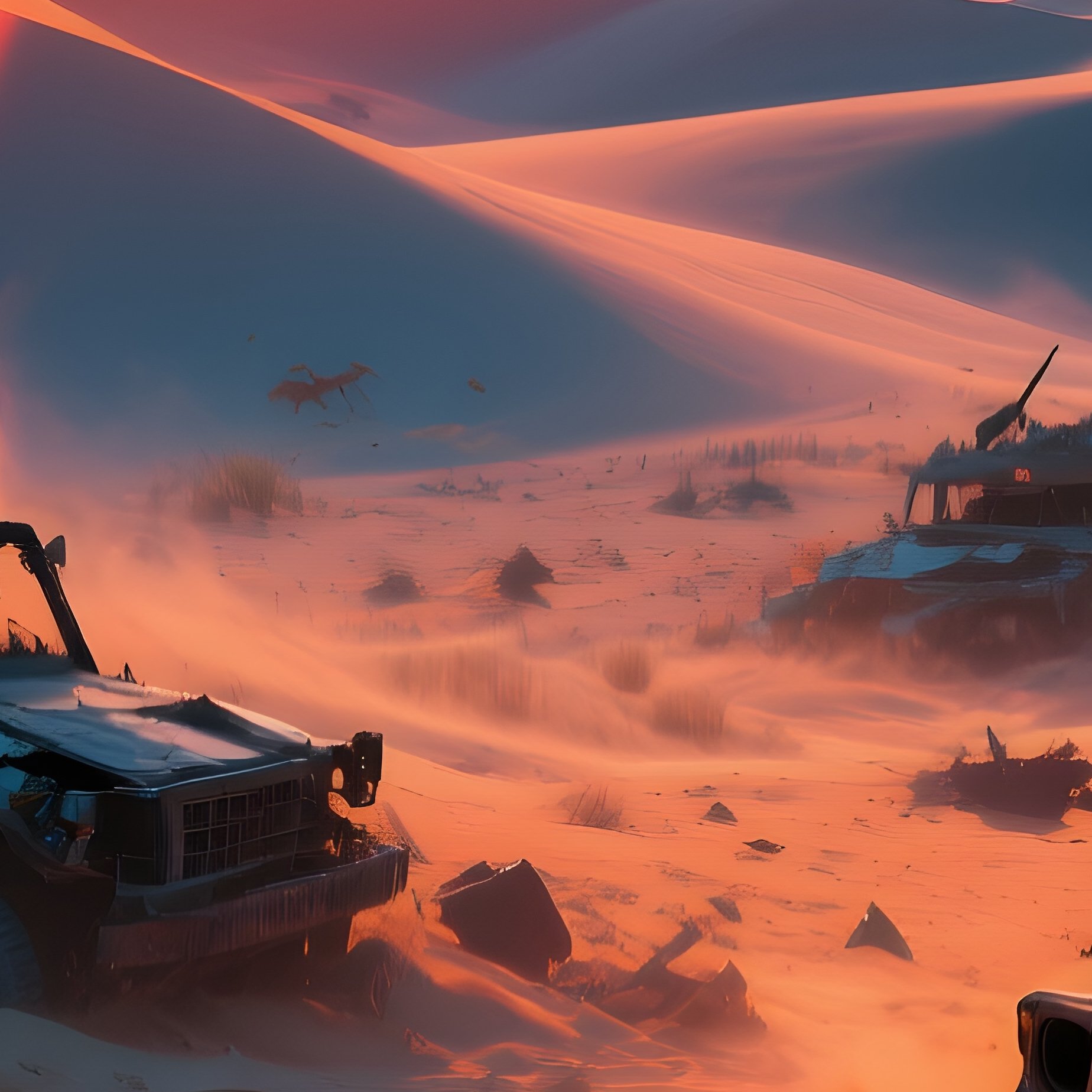 Dramatic Lighting And Environmental Conditions 5 - Full Resolution Quality Preview