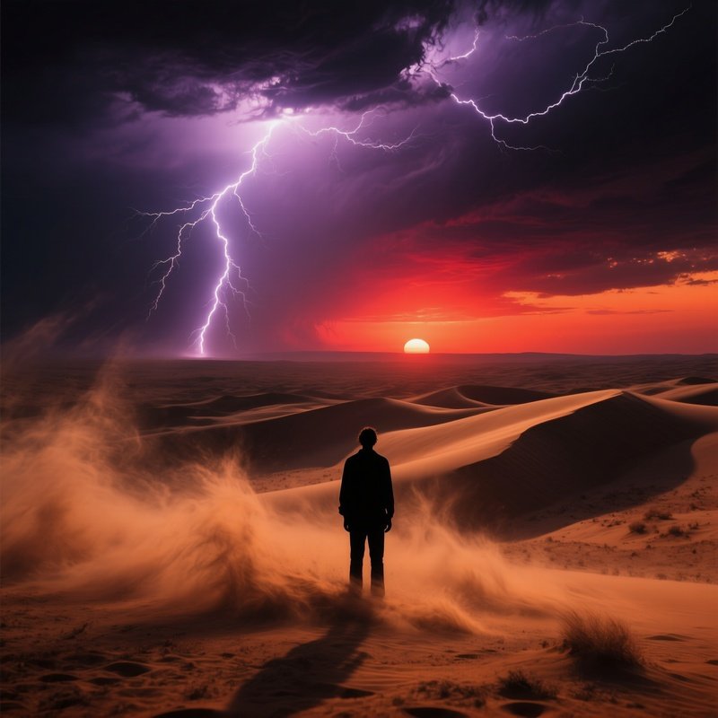 Dramatische Beleuchtung Und Umweltbedingungen 1