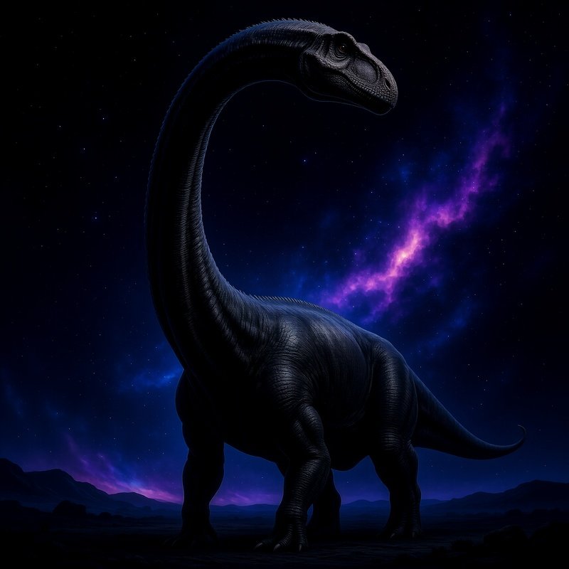 Dreadnoughtus Digital Art