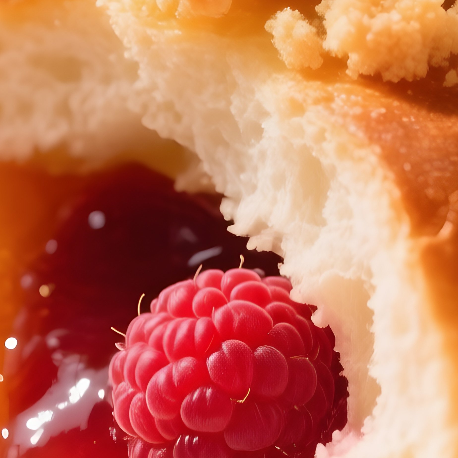 Drozdzwka Fruit Jam Crumble Bun - Full Resolution Quality Preview
