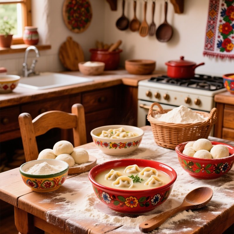 Dumplings Flour Dishes Maczne 2