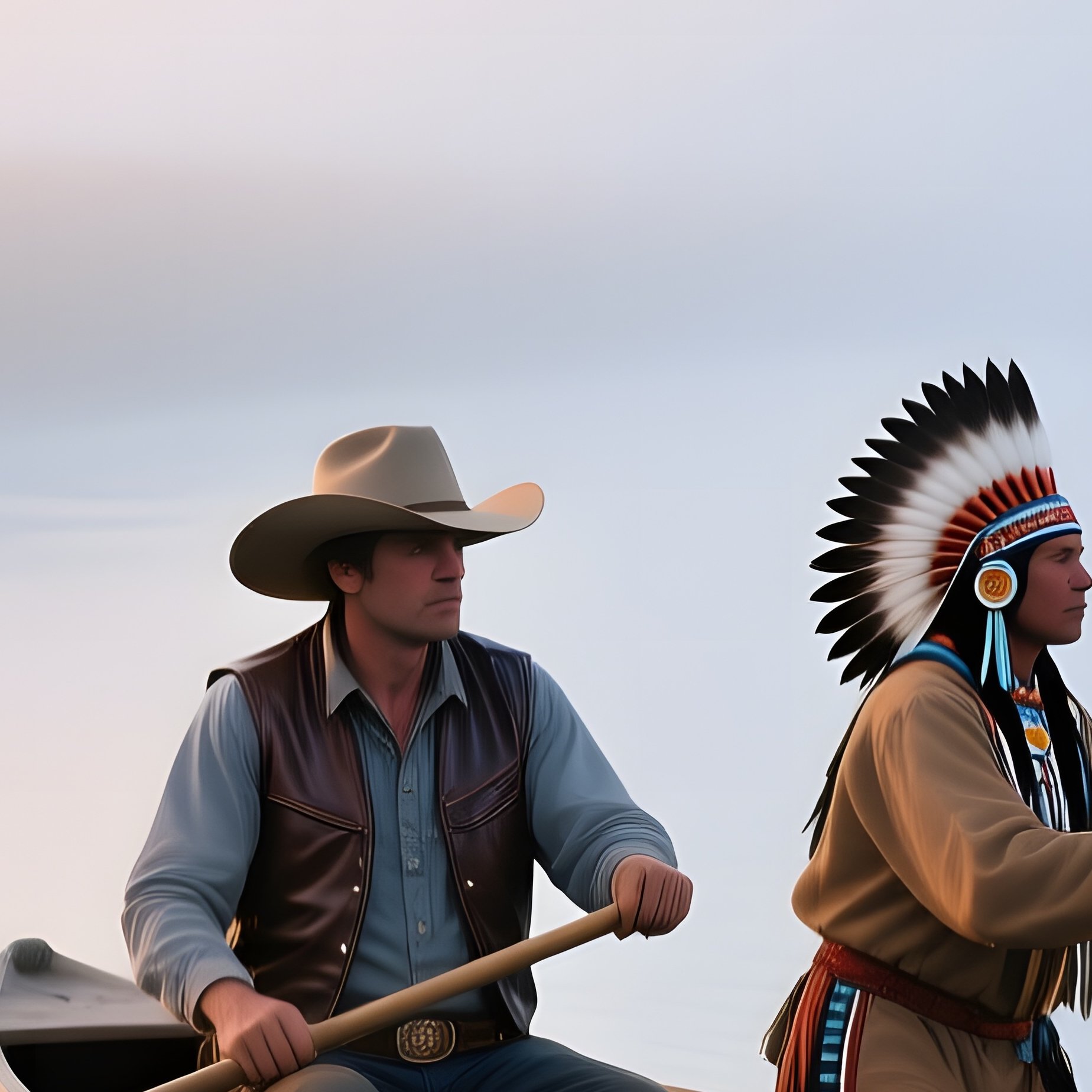 Early Morning Fog Over River Delta - Full Resolution Quality Preview