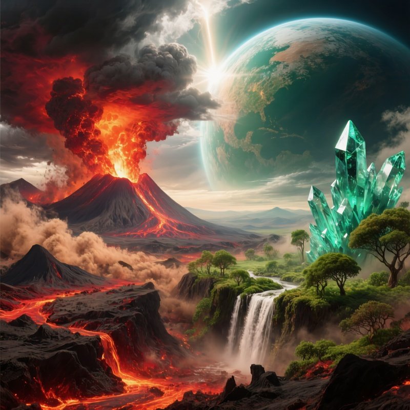Earth Destruction And Creation