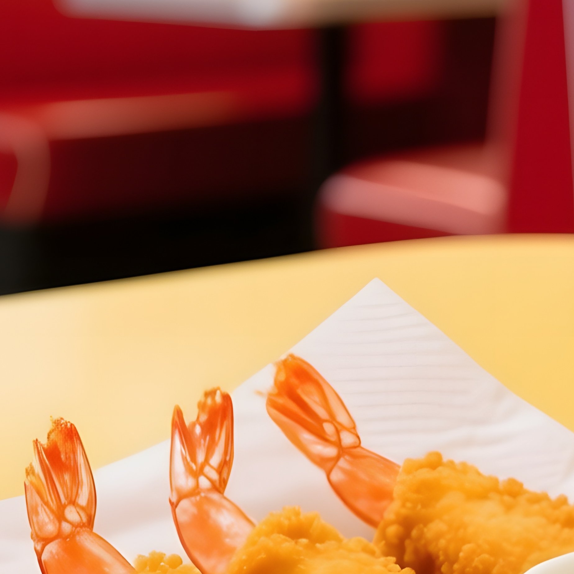 Ebi Fry As American Fast Food With Tartar Sauce - Full Resolution Quality Preview