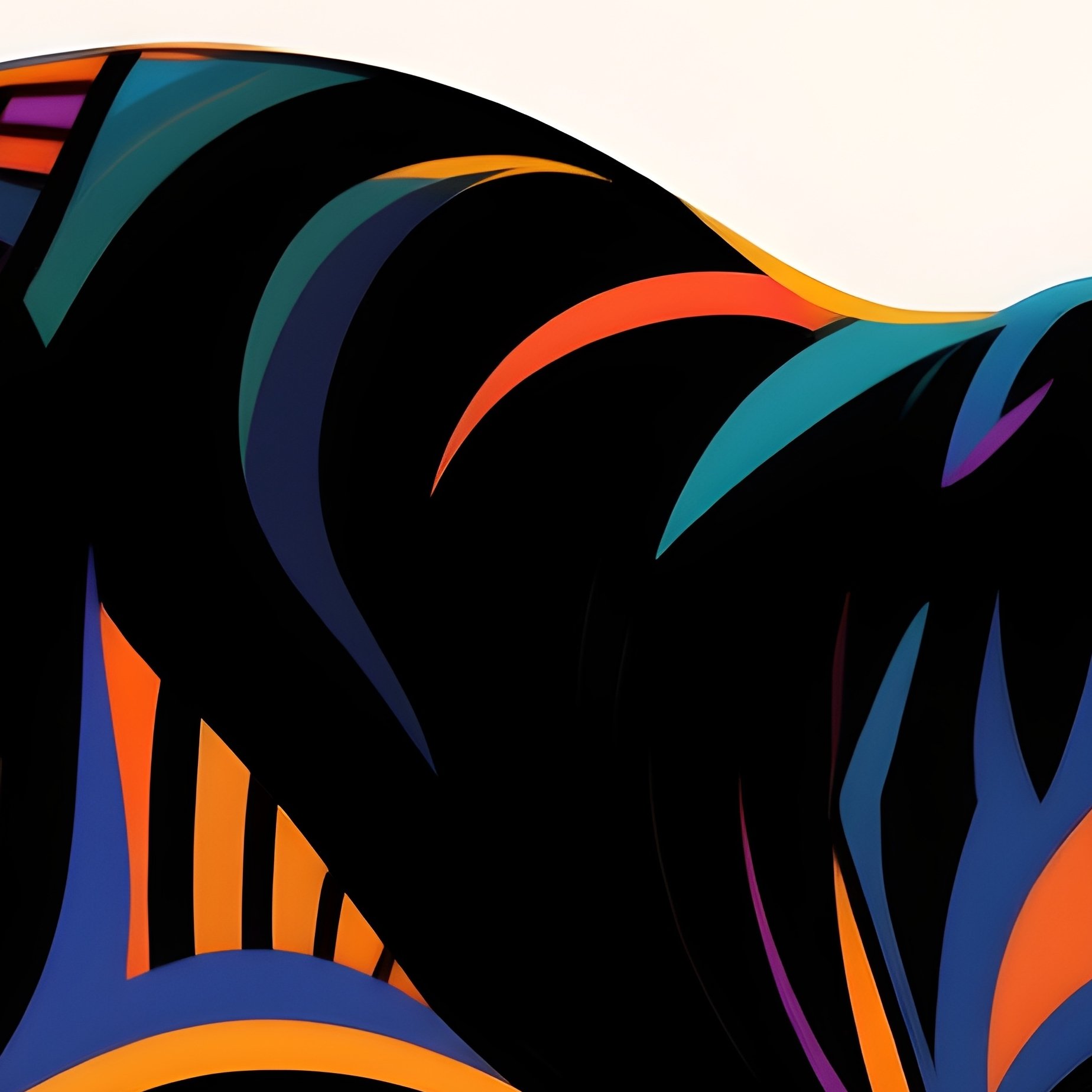 Egyptian Mau Playing With Tail Digital Art - Full Resolution Quality Preview