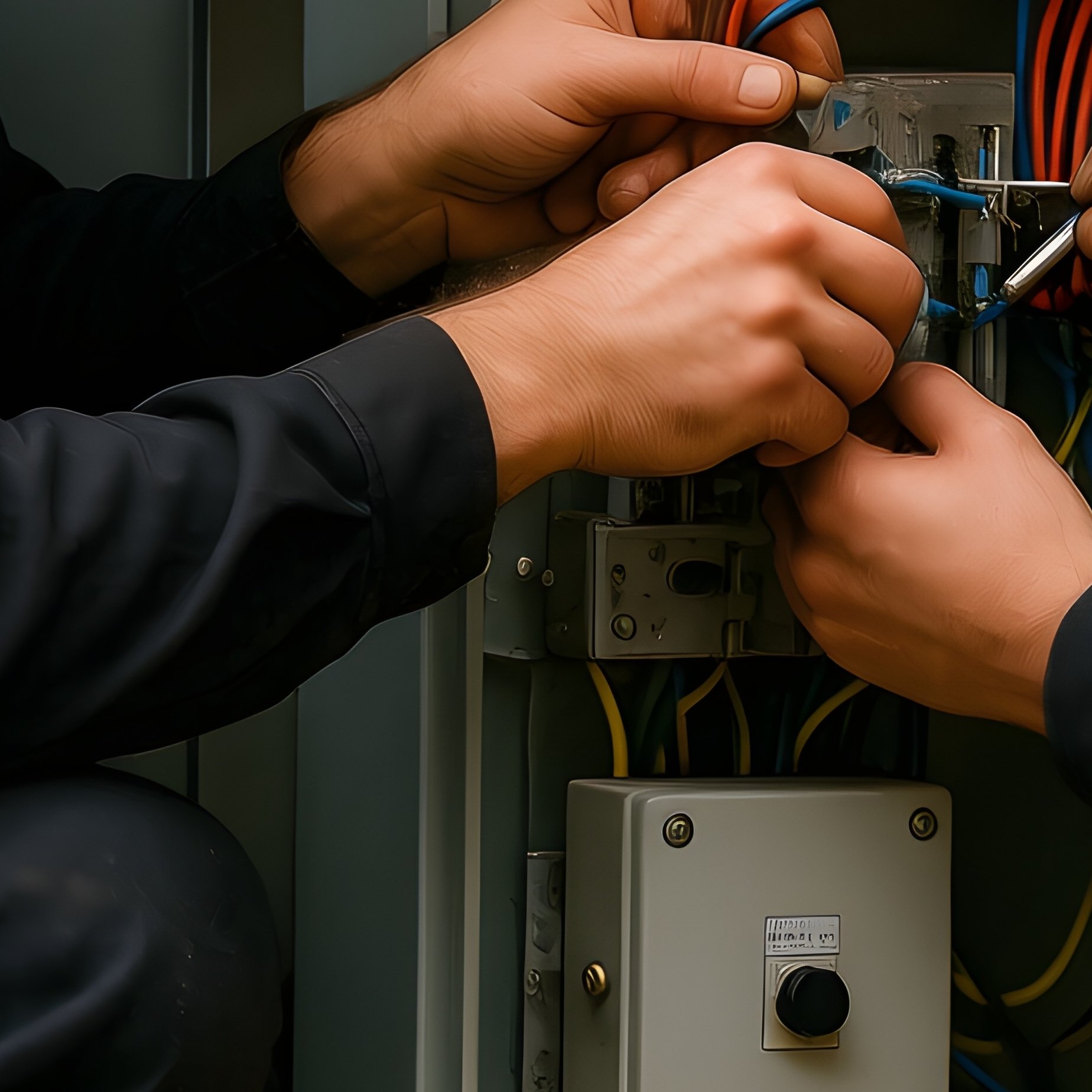 Electricians Wiring Control Box Generator - Full Resolution Quality Preview