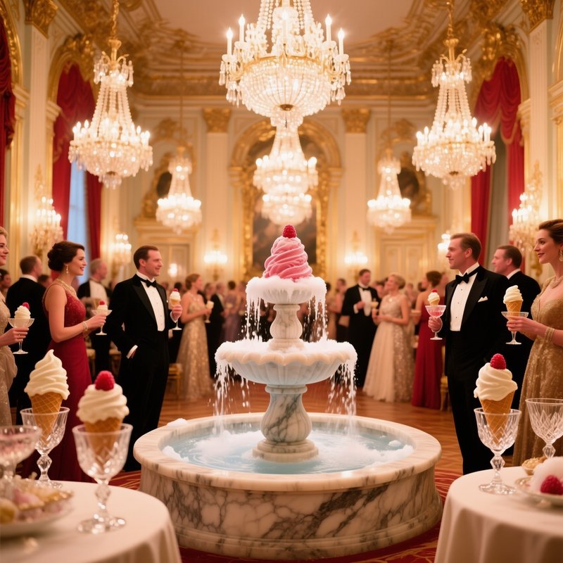 Elegant Ballroom Winter Gala