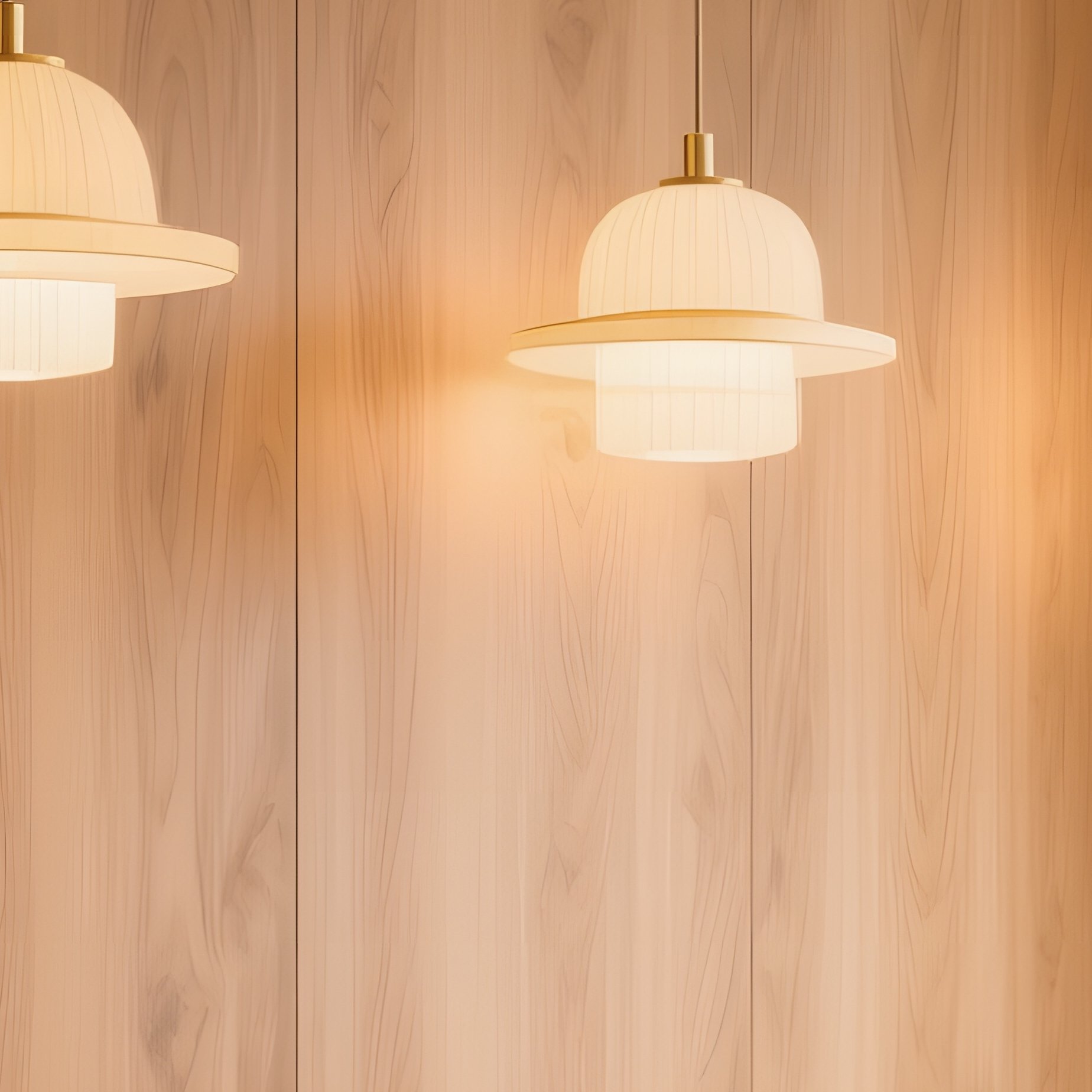 Elegant Boutique Interior With Ash Wood Wall Panels - Full Resolution Quality Preview