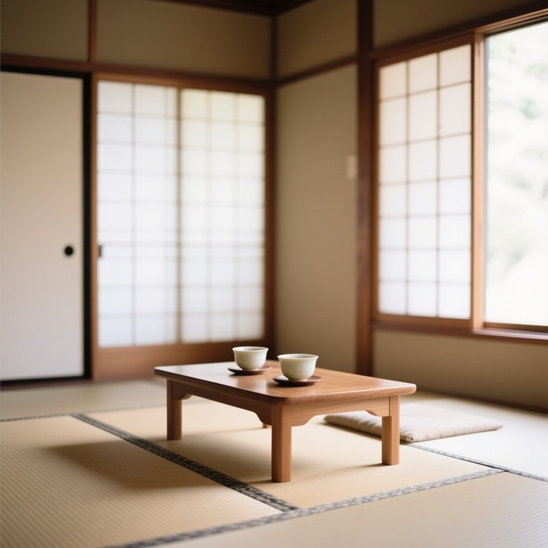 Elegant Tea Ceremony Room
