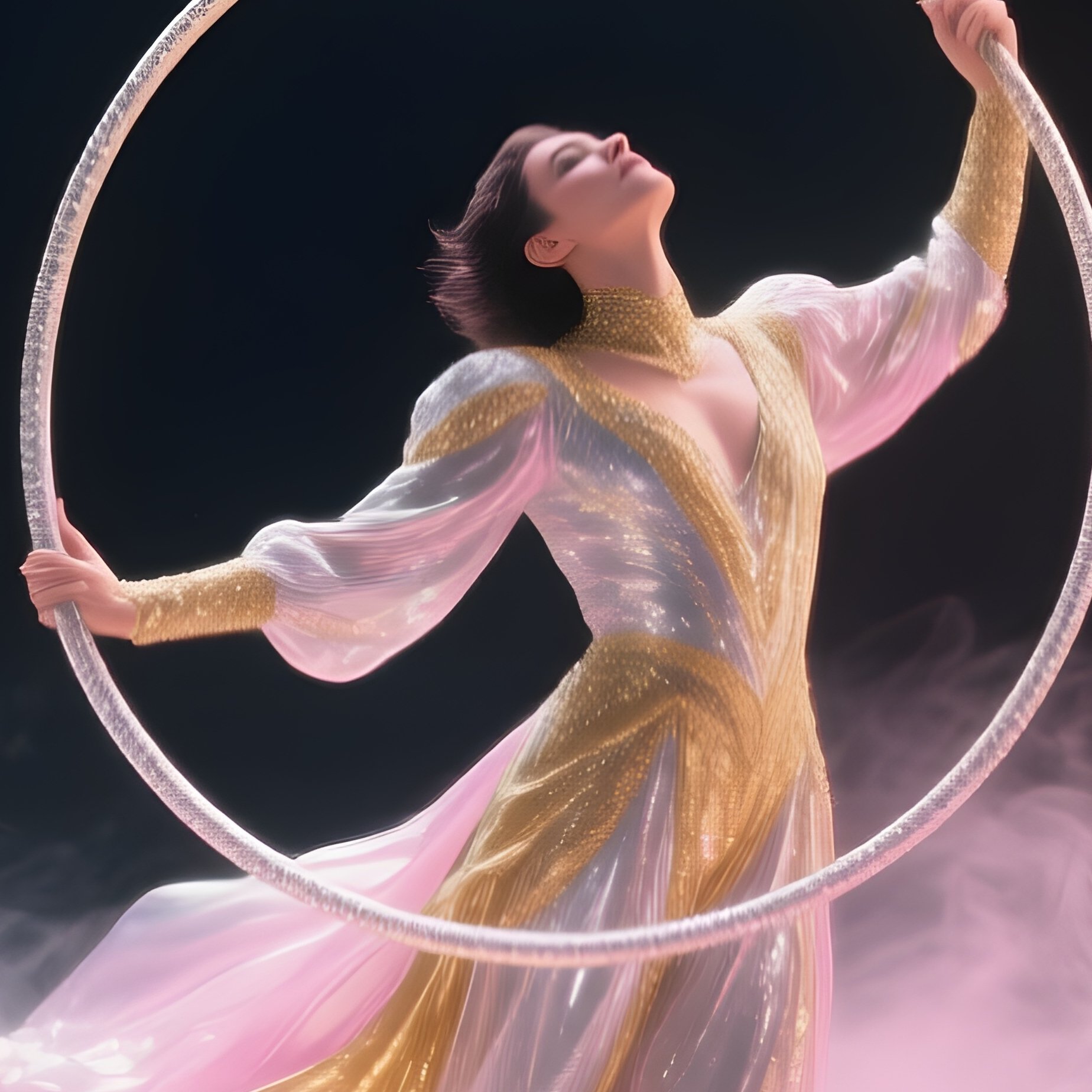 Emerging Performer Glitter Hoop Fog - Full Resolution Quality Preview