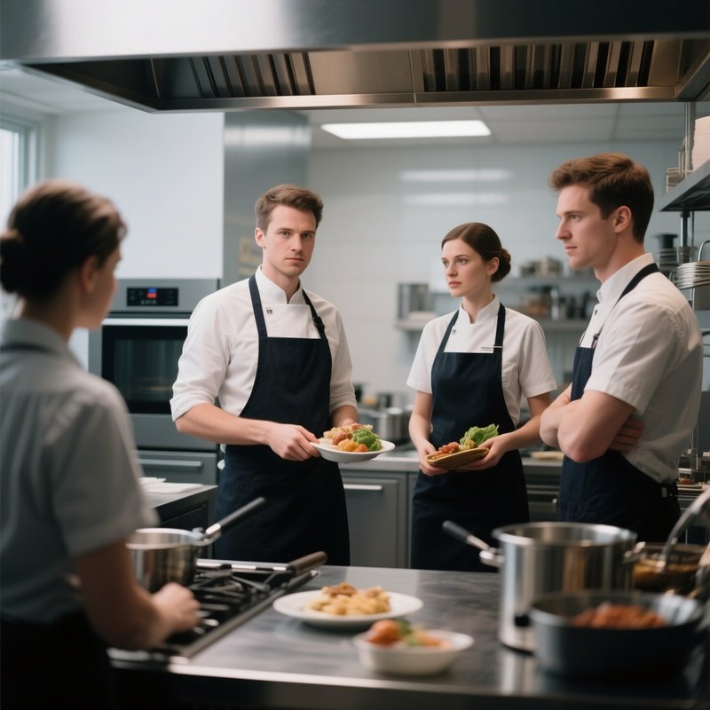 👷 Employees & Behind The Scenes (Mitarbeiter & Küche)