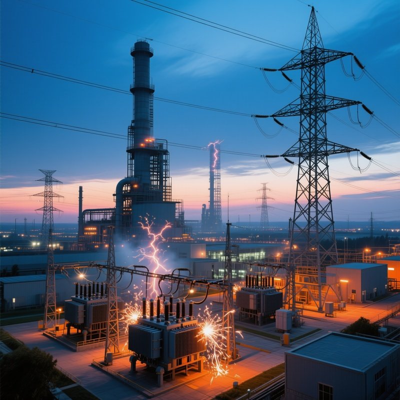 Energy Power Industrial Grid