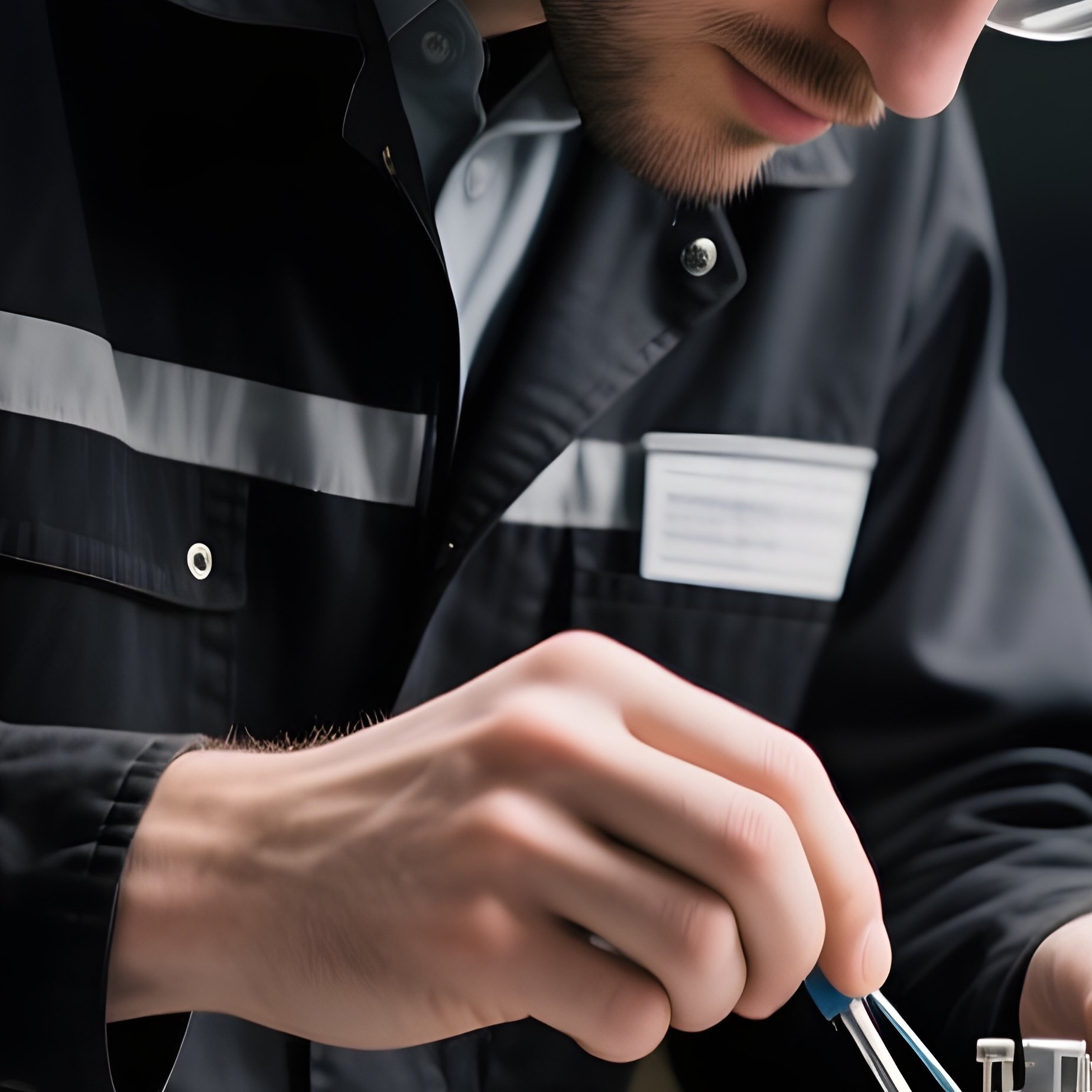 Engineer Testing Product Prototype Prototype - Full Resolution Quality Preview