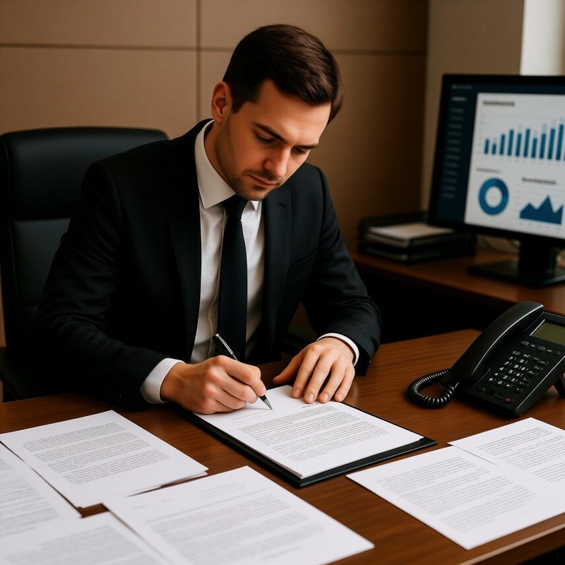 Entrepreneur Signing Contract