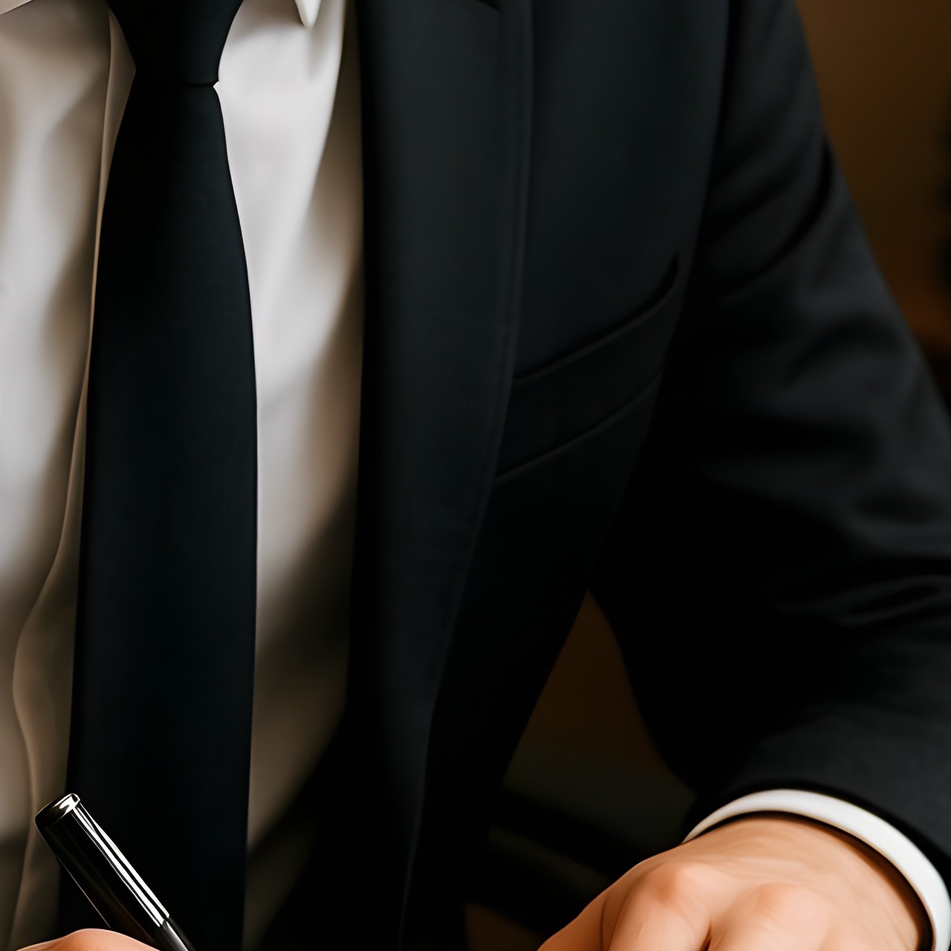 Entrepreneur Signing Contract - Full Resolution Quality Preview