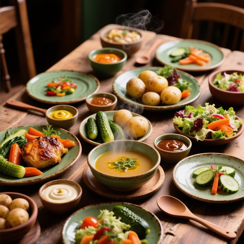 Essential Accompaniments Beilagen Saucen 1