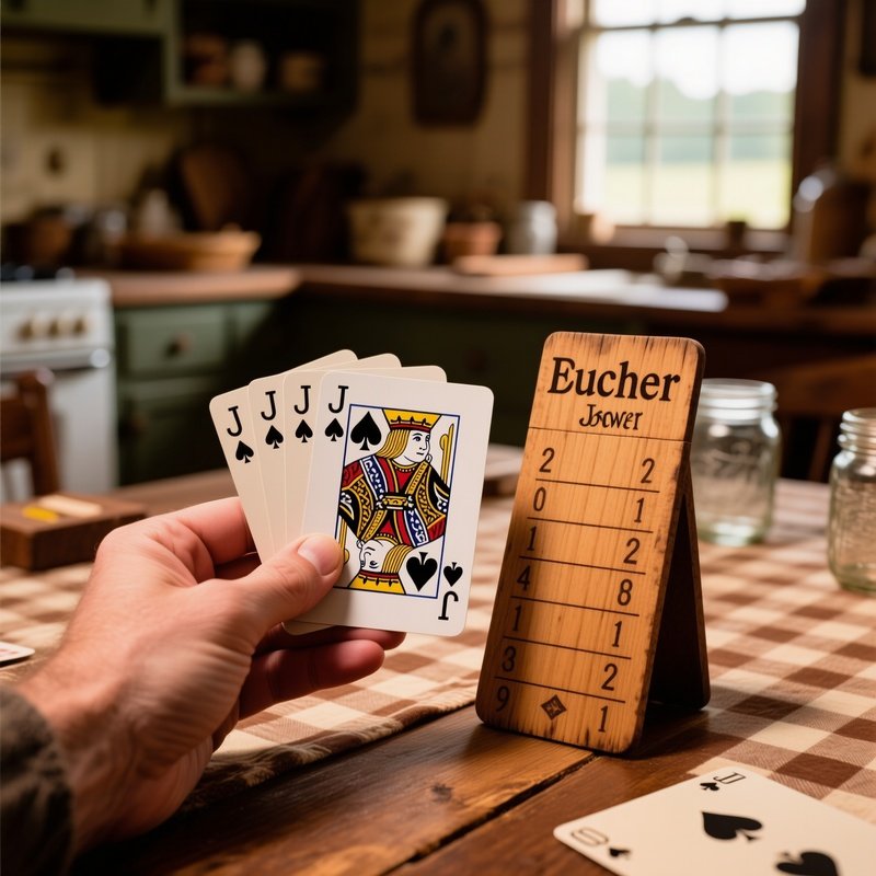 Euchre Bower Jack Midwestern Vibe