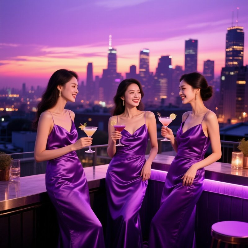 Evening Gowns Rooftop Bar