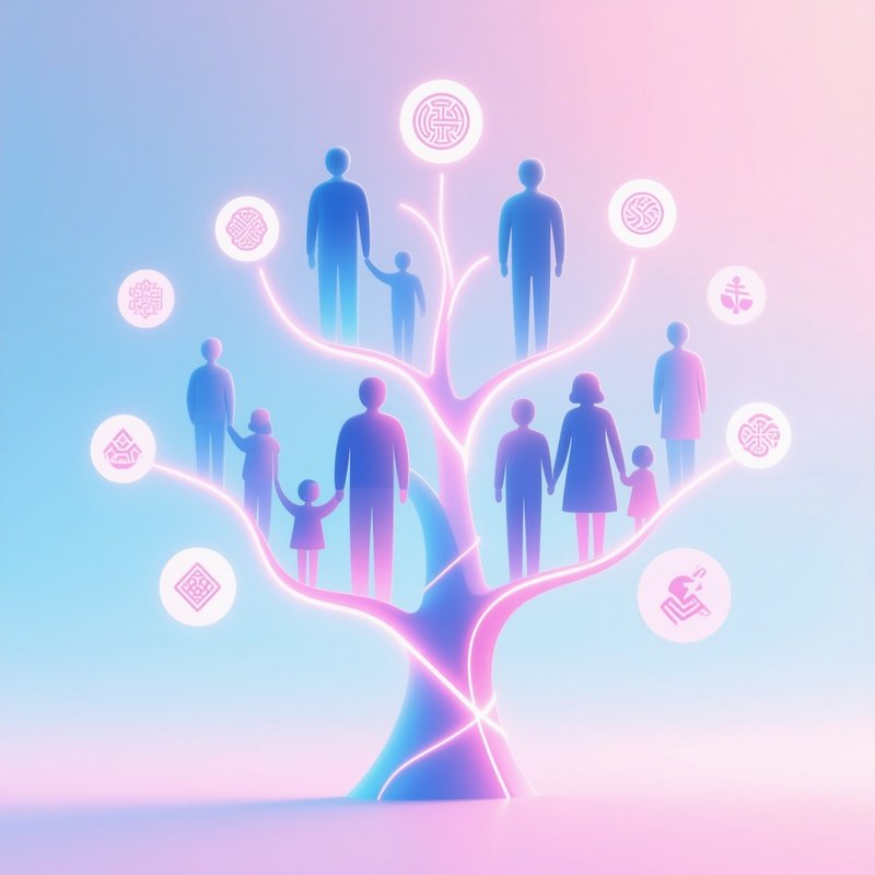 Family Generations Digital Art